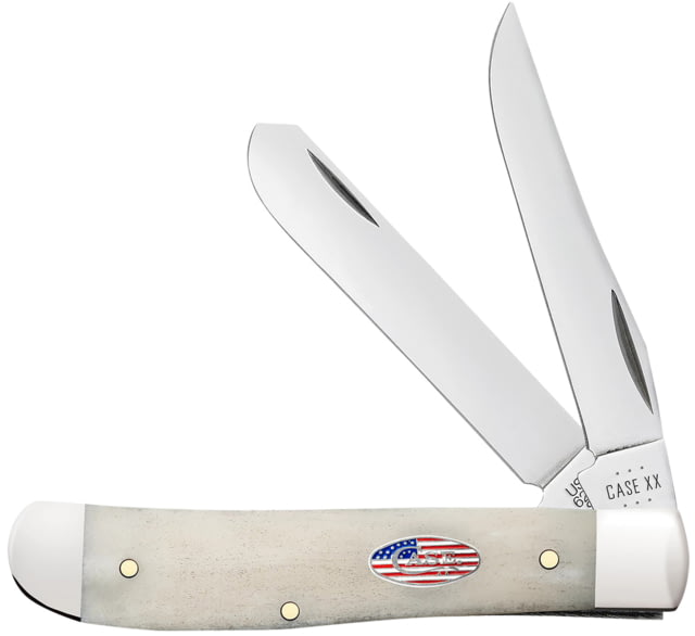 Case  Mini Trapper 2.70/2.75 Folding Clip Point/Spey Plain Mirror Polish - Case