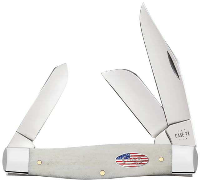 Case  Stockman EDC Large 3.30/2.30/2.20 Folding Clip Point/Sheepsfoot/S - Case