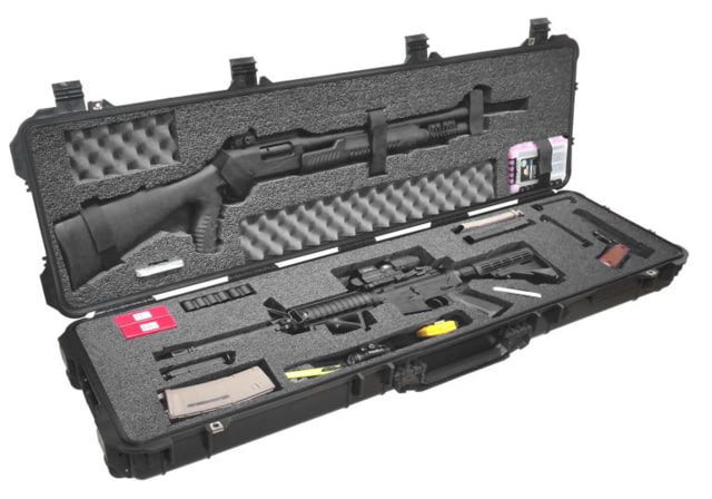 Case Club 3 Gun Competition Case Black Large - Case Club