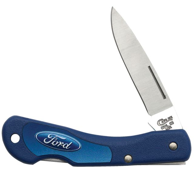 Case Ford Blue Synthetic Mini Blackhorn Folding Blade LT1059L SS - Case Knives