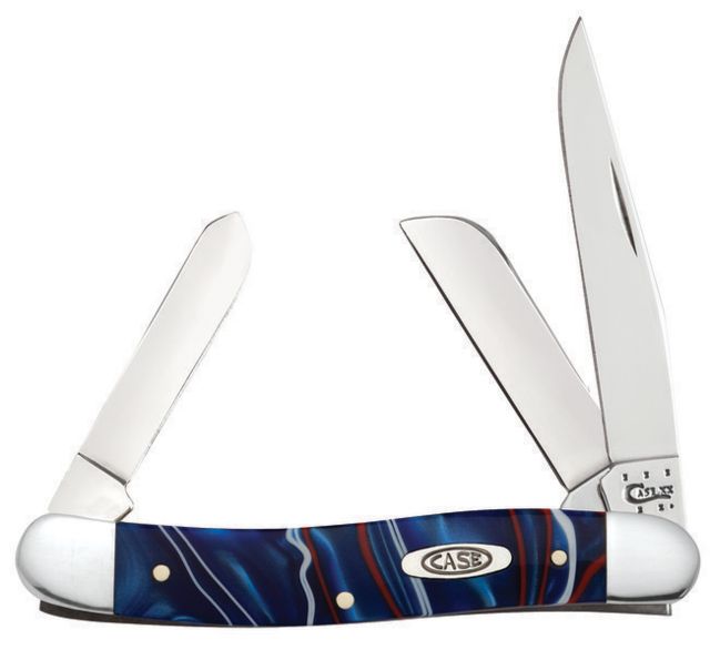 Case Patriot Kirinite Knife Medium Stockman 10318 SS - Case