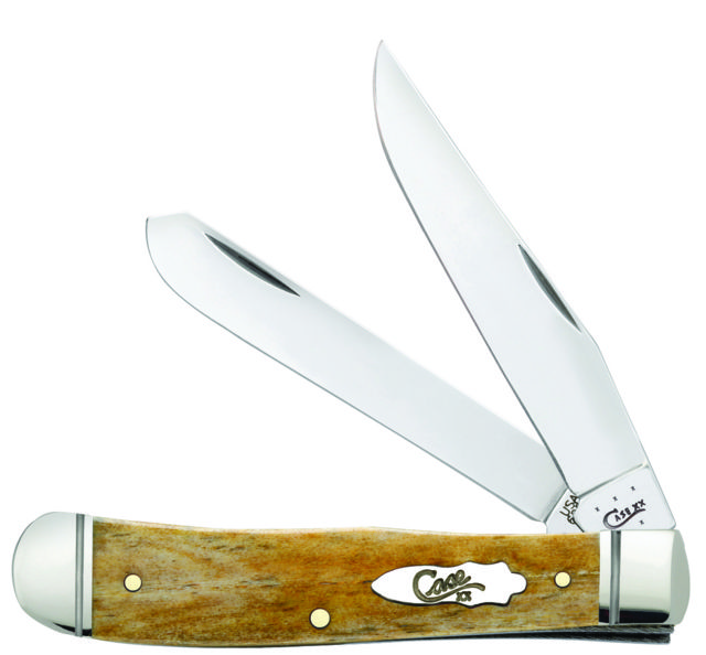 Case Smooth Antique Bone - Trapper Folding Blade 6254 SS