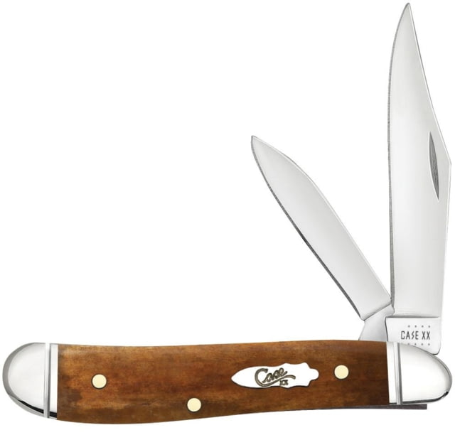 Case Peanut Folding Knife 2.88 in Tru-Sharp Surgical Steel Smooth Antique Bone Handle - Case