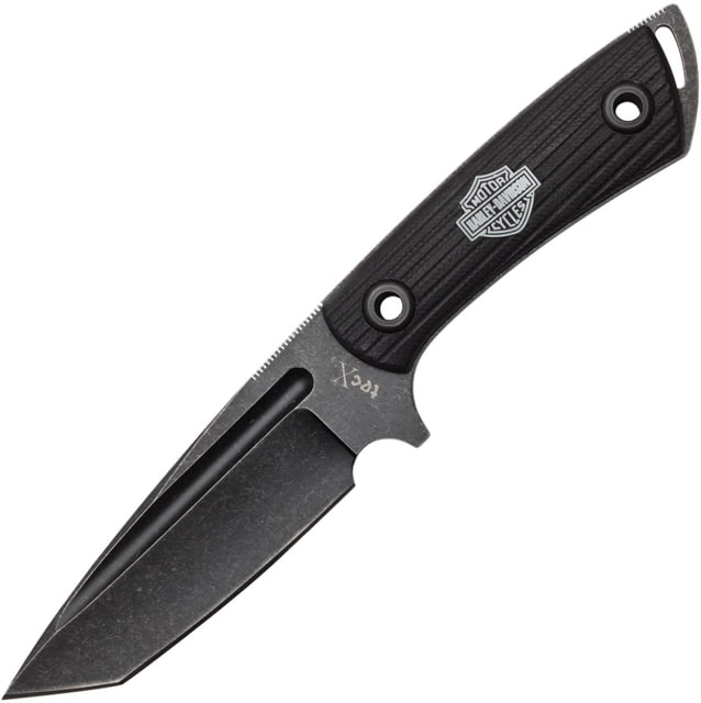 Case Tec X Fb 1 T01208.5 Glass Fixed Blade Knife 4.25in Tanto Black Stonewash - Case