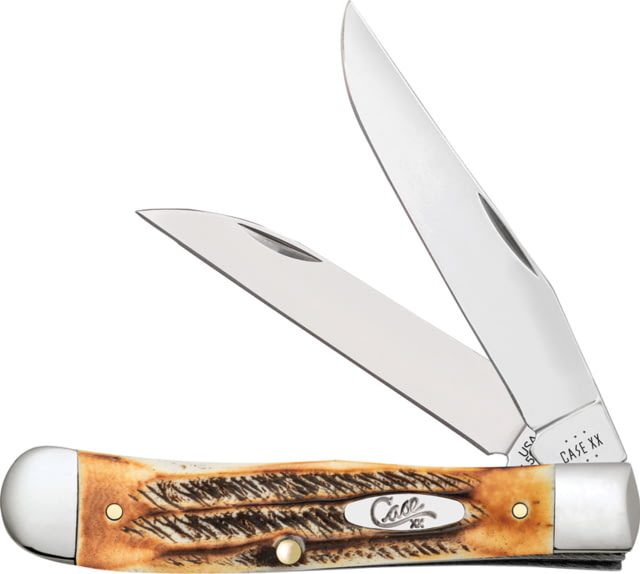 Case Trapper 6.5 Bonestag 5in Folding Knife Bonestag