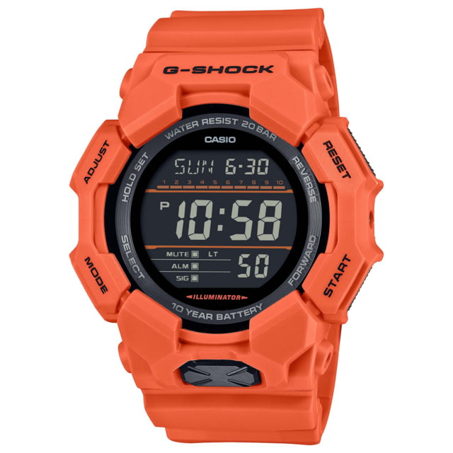 Casio Casio G-Shock Men's Digital Movement Watch 52 mm Case Diameter Resin Red Bio-based Resin - $110.00 at Optics Planet