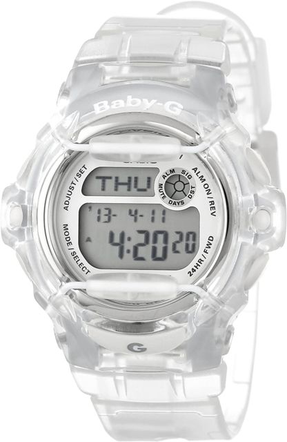 Casio Outdoor Baby-G Digital Resin Watch White