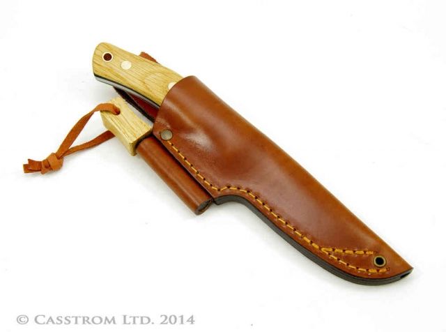 Casstrom No.10 SFK Combo Sheath/Fire Striker Oak - Casstrom