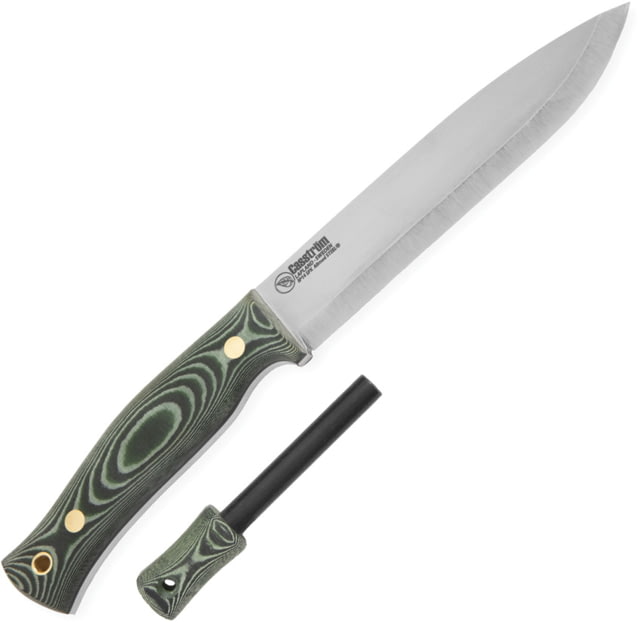 Casstrom No 14 SFK Green Micarta CI - Casstrom