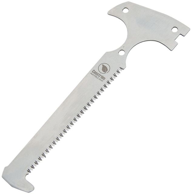 Casstrom No11 Field Saw Spare blade Fixed Blade Knife 7.25in 5in Stainless Steel Satin Handle - Casstrom