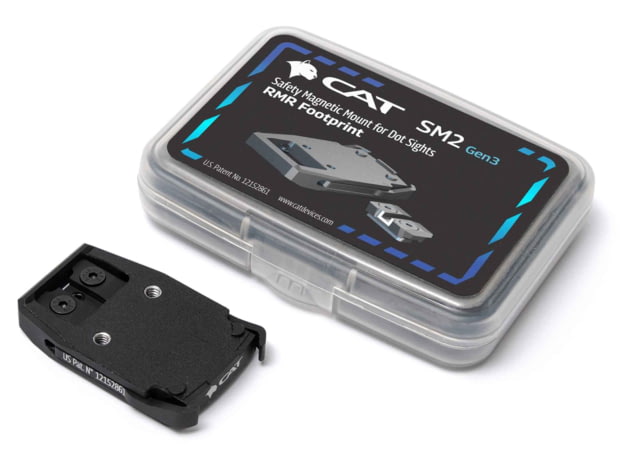 CAT Devices Gen3 Duty Magnetic Mounting System Adapter Plate HK USP RMR Black
