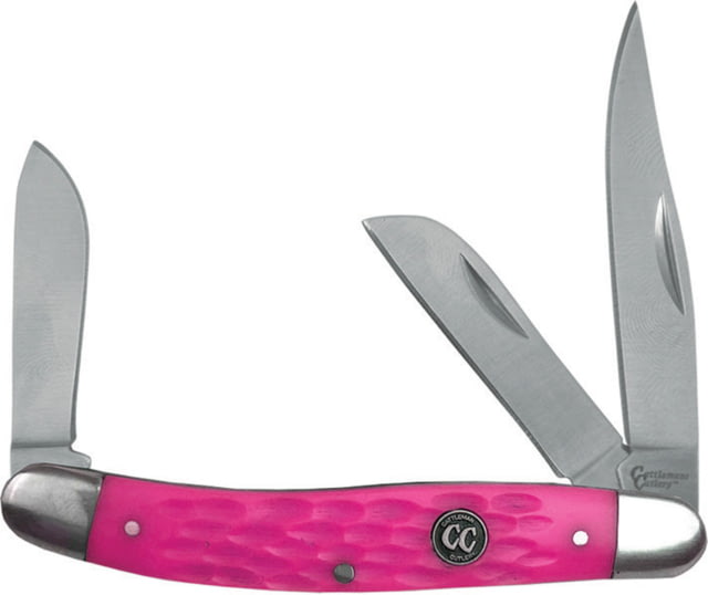 Cattleman'S Cutlery Stockman Pink Delrin - Cattleman's Cutlery
