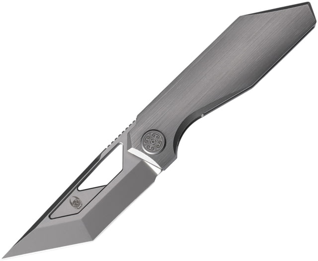 Cavol Knives Shimo Framelock Gray CVL - Cavol Knives