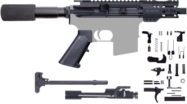 USED CBC Industries 1-5 Twist Pistol Kit Handguard AR-15 5in Micro 5.56x45mm NATO 4in M-Lok  EDEMO1 Used Condition Fair - Cbc Industries