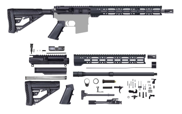 CBC Industries Unassembled AR-15 Rifle Kit 16 in 300AAC Black - Cbc Industries