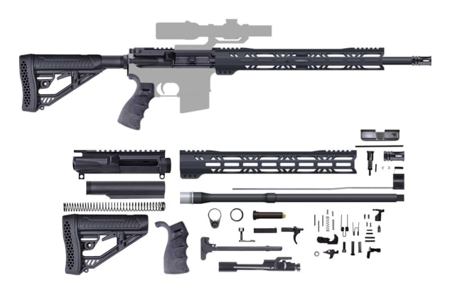 CBC Industries Unassembled AR-15 Pistol Kit 18 in 6.5 Grendel Black - Cbc Industries