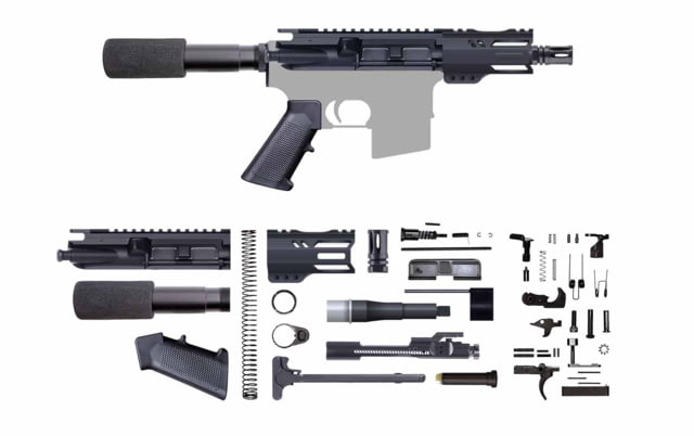CBC Industries Unassembled Pistol Kit 5 in 5.56 Nato Black - Cbc Industries
