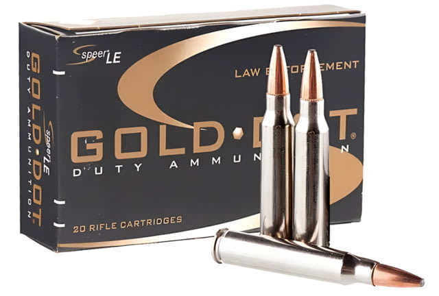 CCI Ammunition LE GD .223 62 Grain GDSP Brass Case Rifle Ammo - Cci Ammunition