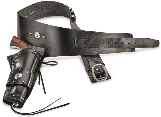 Cebeci Arms Cowboy Single Action Belt & Holsters Single Action Revolvers Right Medium .38 Special .357 Magnum Black