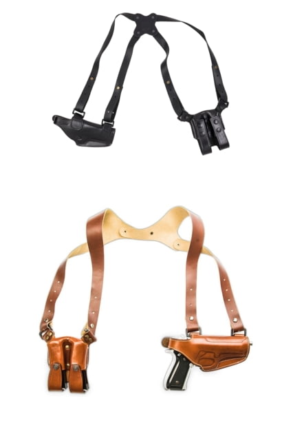 US Cebeci Arms Leather Horizontal Shoulder LHS Holsters, H&K USP Compact, Left, Tan, 21020LT28 Tech Data