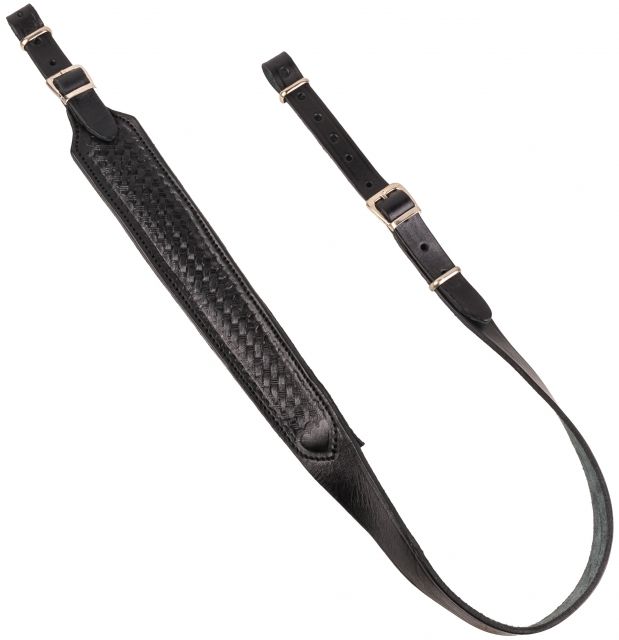 Cebeci Arms Rifle Sling Basketweave Thin Black - Cebeci Arms