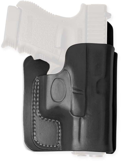 Cebeci Arms Leather Back Pocket Holsters Colt King Cobra Left Black - Cebeci Arms