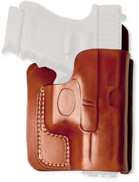 Cebeci Arms Leather Back Pocket Holsters Colt King Cobra Left Tan - Cebeci Arms