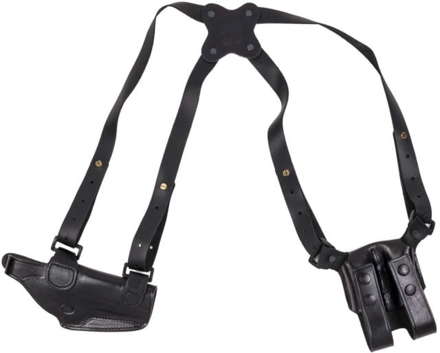 Cebeci Arms Leather Horizontal Shoulder LHS Holsters SCCY CPX2 Left Black - Cebeci Arms