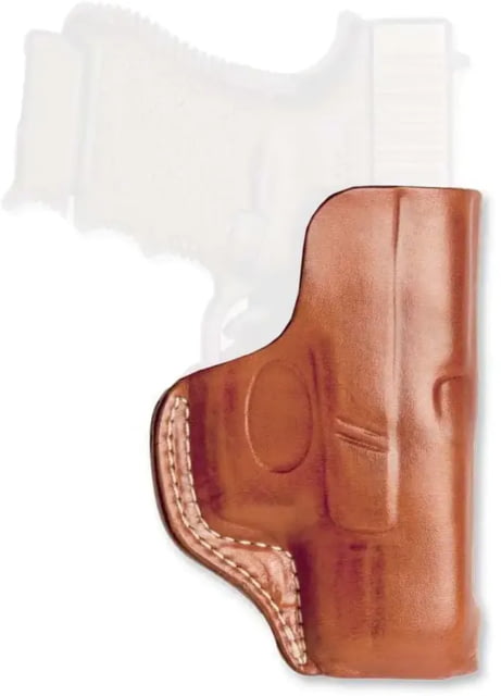 Cebeci Arms Leather On the Waist OWB Holsters Glock 26 27 Left Tan - Cebeci Arms