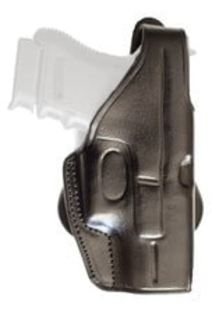 Cebeci Arms Leather Paddle Thumb Break Holsters Colt King Cobra 3in Left Black - Cebeci Arms