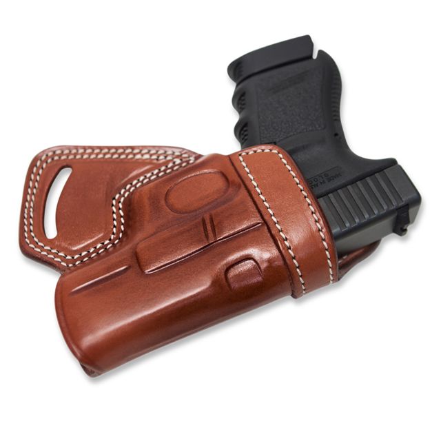 Cebeci Arms Leather Small of the Back Sob Holsters Sig Sauer P365 Left Tan - Cebeci Arms