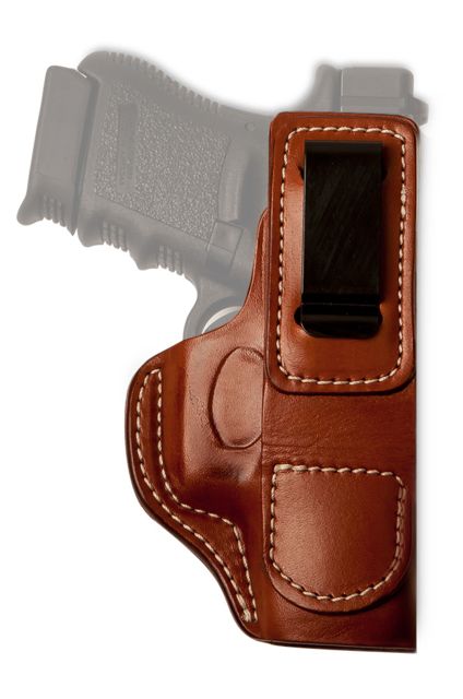 Cebeci Arms Leather IWB Tuck Holsters Glock 26 27 Right Tan - Cebeci Arms