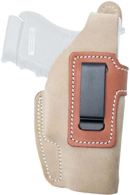 Cebeci Arms Suede IWB Holsters Glock 26 27 Left Tan - Cebeci Arms