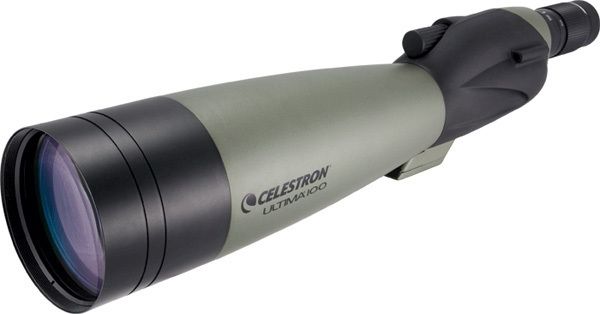 Celestron Ultima 100 Straight Spotting Scope 22-66x100 Zoom - Celestron