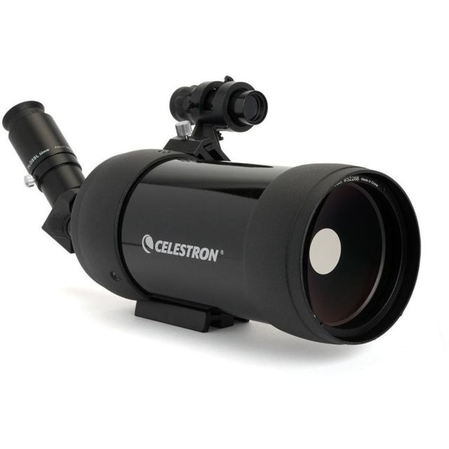 Celestron C90 Maksutov Angled Black Spotting Scope - Celestron
