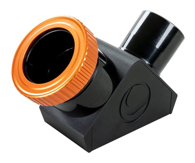 Celestron Dielectric Star Diagonal, 1.25in w/ Twist-Lock, Black/Orange, 93571 by USA Celestron Shooting Telescope Accessories