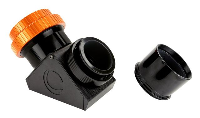 Celestron Dielectric Star Diagonal, 2in w/ Twist-Lock, Black/Orange, 93573 by USA Celestron Shooting Telescope Accessories
