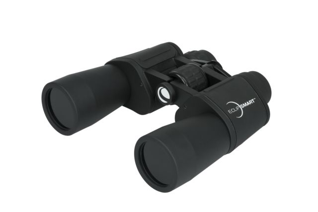 USED Celestron EclipSmart 10x42mm Solar Binoculars Rubber Armored Aluminum Body Black - Celestron