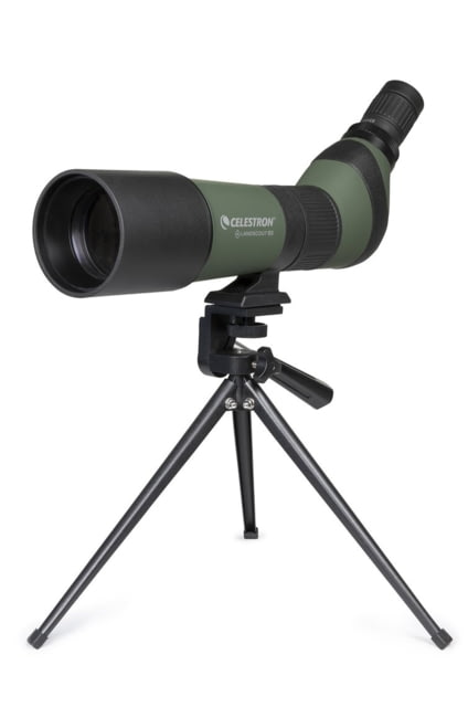 Celestron LandScout 20-60x65 Spotting Scope w/Smartphone Adapter K9 OD Green - Celestron