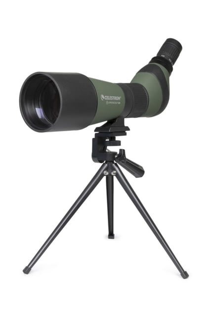 Celestron LandScout 20-60x80 Spotting Scope w/Smartphone Adapter K9 OD Green - Celestron