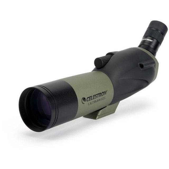 Celestron Ultima 65 Spotting Scope Angled 18-55x65mm Zoom - Celestron
