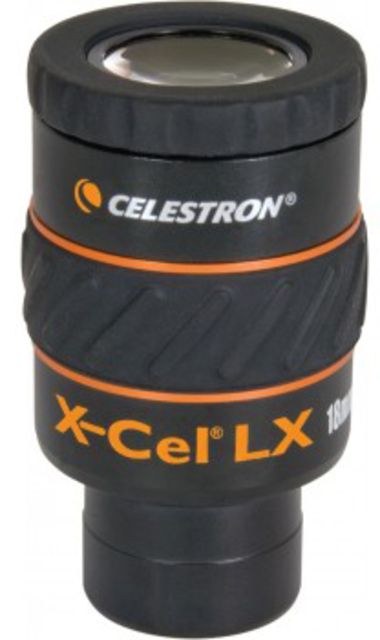 Celestron XCel LX Series 1.25in Eyepiece, 18mm - 93425 by USA Celestron Shooting Telescope Accessories