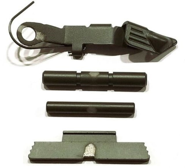 Centennial Defense Systems Extended Control Kit w/Serrated Mag Release for Gen 1-3 Glock 9mm .40S&W .357SIG 2 Pins OD Green - Centennial Defense Systems