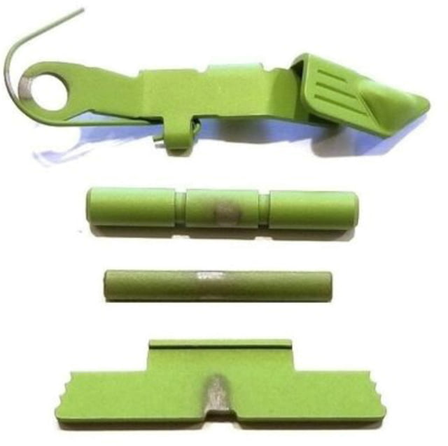 Centennial Defense Systems Extended Control Kit w/Serrated Mag Release for Gen 1-3 Glock 10mm .45ACP 2 Pins Zombie Green - Centennial Defense Systems