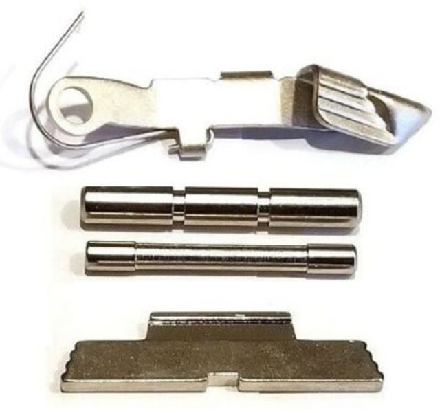 Centennial Defense Systems Extended Control Kit for Gen 1-4 Glock 2 Pins Nickel - Centennial Defense Systems