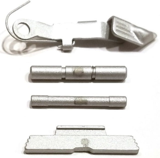 Centennial Defense Systems Extended Control Kit for Gen 1-4 Glock 2 Pins Satin Aluminum - Centennial Defense Systems