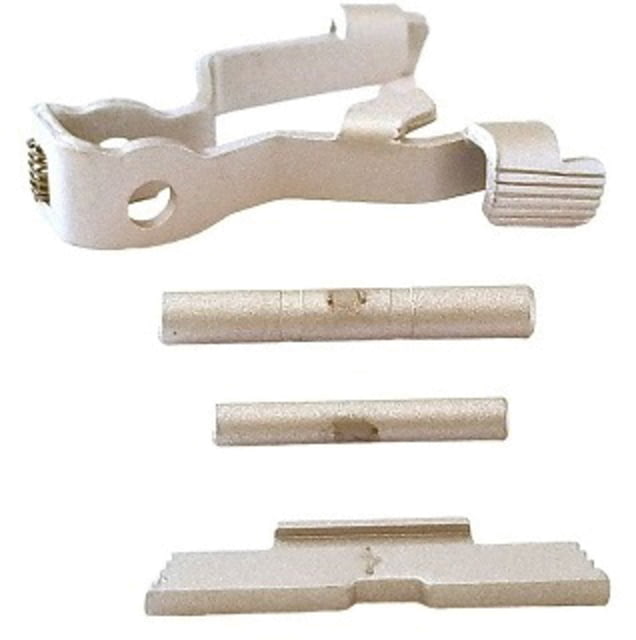 Centennial Defense Systems Extended Control Kit for Gen 5 Glock 2 Pins Satin Aluminum - Centennial Defense Systems