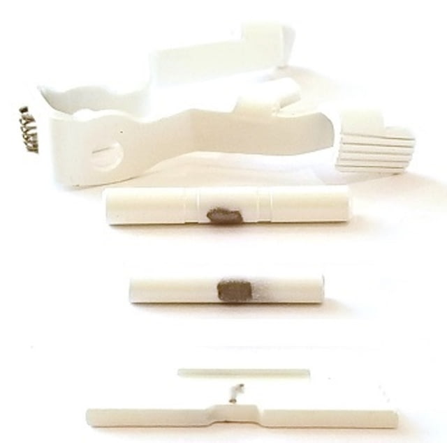 Centennial Defense Systems Extended Control Kit for Gen 5 Glock 2 Pins White - Centennial Defense Systems