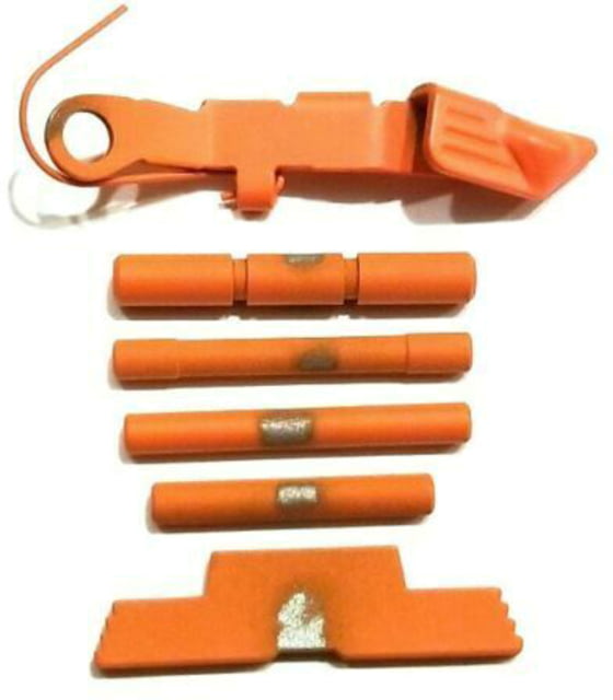 Centennial Defense Systems Extended Control Kit for Polymer80 4 Pins Hi-Viz Orange - Centennial Defense Systems