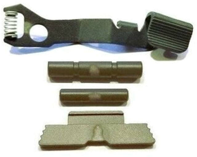 Centennial Defense Systems Extended Control Kit for Single Stack Polymer80 2 Pins OD Green - Centennial Defense Systems